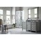 James Martin Vanities Brittany 60in Single Vanity, Urban Gray w/ 3 CM Carrara Marble Top 650-V60S-UGR-3CAR - alternate 5